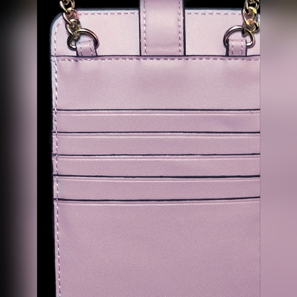 BN Michael Kors Cross Body & Smart phone carrier SOFT leather bag w/chain straps - Picture 3 of 11